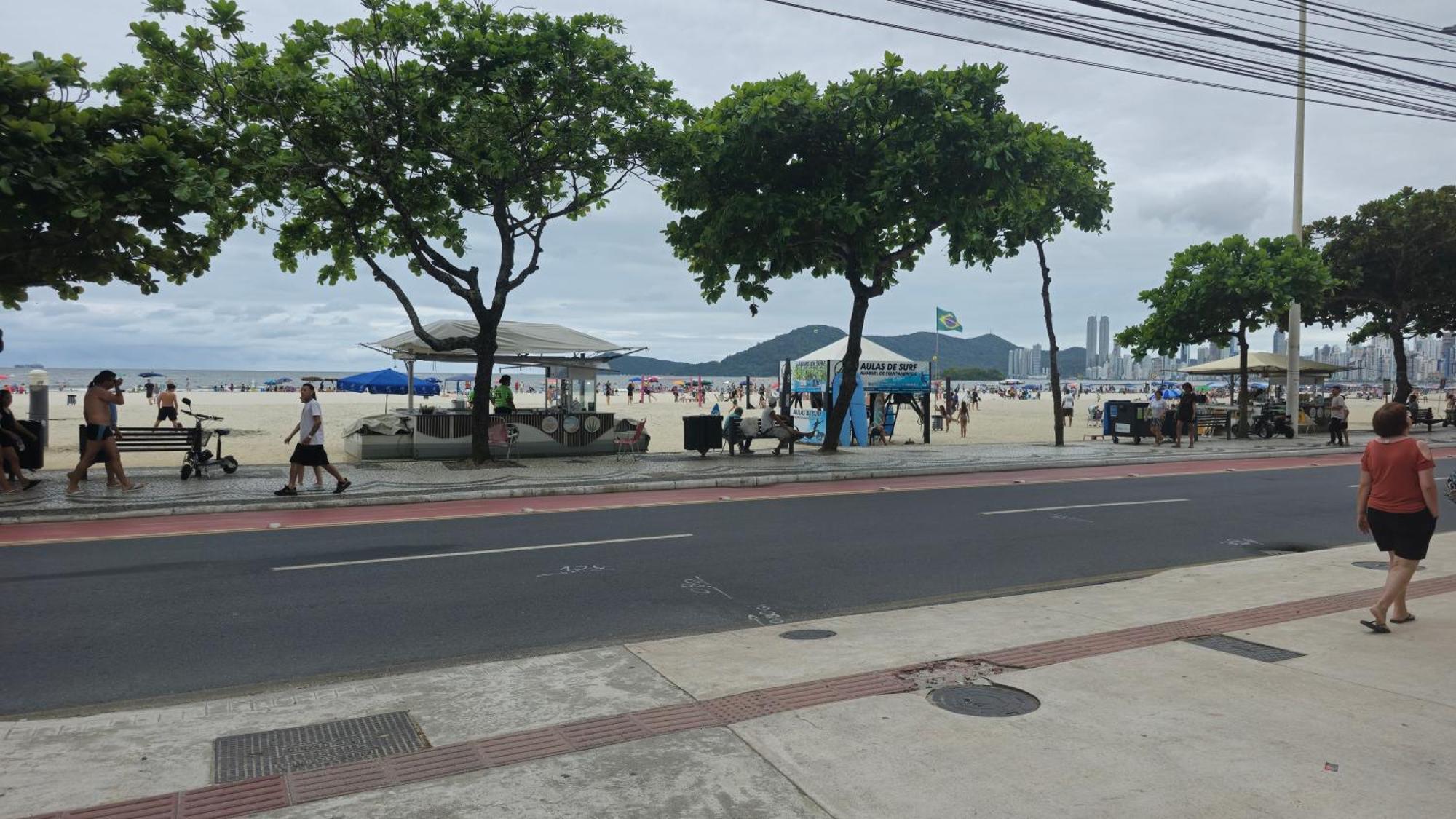 Apartamento Balneario Pe Na Areia *